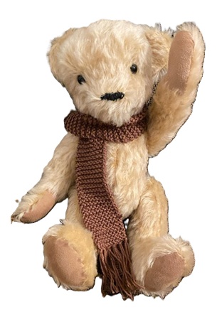 Pieni vaaleanruskea nalle